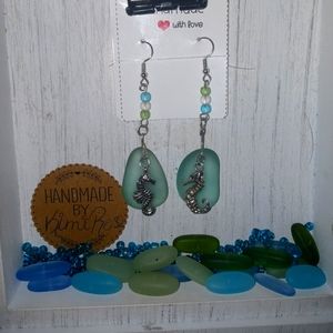 Handcrafted Sea Glass Earrings